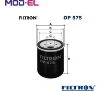 FILTRON Oil filter Spin-on Filter OP 575 Engine oil filter OPEL,FORD,FIAT,Corsa B Schrägheck (S93),Astra F CC (T92),VECTRA B (36_)
