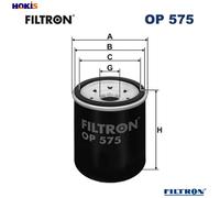 FILTRON OP 575 Oil Filter for Cars and Transporters