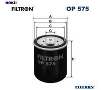 OIL FILTER OP 575 FOR MITSUBISHI CHARIOT L200/STORM/Platform/Chassis/SPORTERO