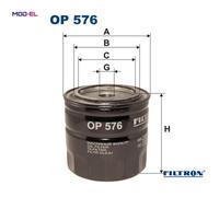 OIL FILTER OP 576 FOR SEAT FC16 1.6L B1BE200 1.9L 132B0000/132 BB OA O 1.6L 4cyl