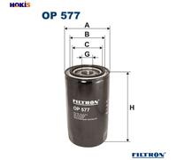 Fits FILTRON OP 577 OIL FILTER.VOLVO F10 (TRUCK) DE Stock