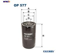 Fits FILTRON OP 577 OIL FILTER.VOLVO F10 (TRUCK) DE Stock