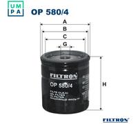 FILTRON OP 580/4 Oil filter