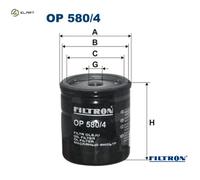 OIL FILTER OP 580/4 FOR AUSTIN MG TRIUMPH ROVER LDV 12HE/H/HC32/H999AA 1.3L 4cyl