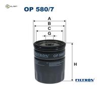 OIL FILTER OP 580/7 FOR MORGAN FSO POLONEZ/Pickup/III CARO AUSTIN MORRIS