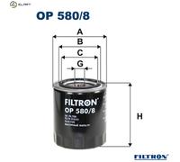 OIL FILTER OP 580/8 FOR MORGAN GAZ GAZELLE/Platform/Chassis/Van/Bus TVR 3.5L 800
