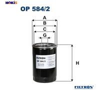 FILTRON OP 584/2 Oil filter