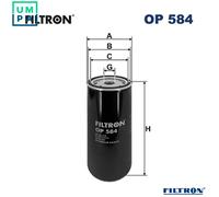FILTRON OP 584 Oil filter