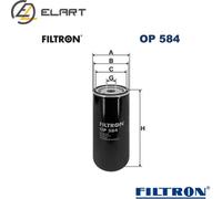 OIL FILTER OP 584 FOR VOLVO FH12 FM12 FL6 FM7 FH16 FL7 FL10 FL12 F6 NH12 FS7 FL6