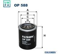 FILTRON OP 588 Oil filter