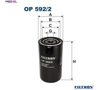FILTRON OP 592/2 Oil filter