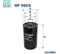 FILTRON OP 592/2 Oil filter