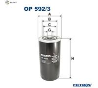 OIL FILTER FOR IVECO FIAT NEW HOLLAND M 8360 05 254 P PA 370 SERIES 600 FILTRON
