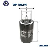 FILTRON OP 592/4 Oil filter