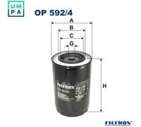 FILTRON OP 592/4 Oil filter