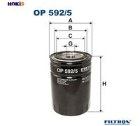 Fits FILTRON OP 592/5 OIL FILTER.DUCATO 2.3JTD 02- UK Stock