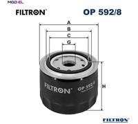 FILTRON OP 592/8 Oil filter