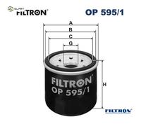OIL FILTER OP 595/1 FOR MAZDA 2 CX-5/SUV/Van ROADSTER/Targa/IV 3/CX-0/Sport 6