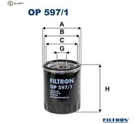 FILTRON OP 597/1 Oil filter