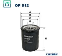 FILTRON OP 612 Oil filter