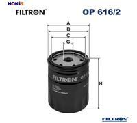 FILTRON OP 616/2 Oil filter