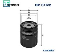 FILTRON OP 616/2 Oil filter