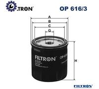 FILTRON OP 616/3 Oil filter
