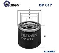FILTRON OP 617 Oil filter