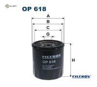 FILTRON OP 618 Oil filter