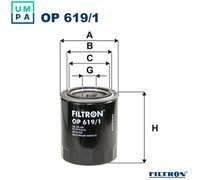 FILTRON OP 619/1 Oil filter
