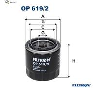 FILTRON OP 619/2 Oil filter