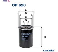 OIL FILTER OP 620 FOR CITROEN CX//Mk/II/Break C25/Van/Platform/Chassis/Bus 2.5L