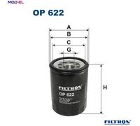 Fits FILTRON OP 622 OIL FILTER.MAZDA 626 ESTATE 2.0D 88- UK Stock