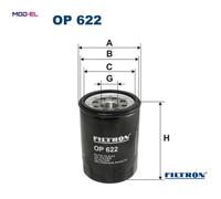 Fits FILTRON OP 622 OIL FILTER.MAZDA 626 ESTATE 2.0D 88- UK Stock