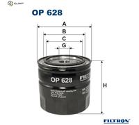 FILTRON OP 628 Oil filter