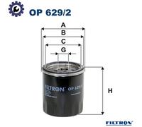 FILTRON OP 629/2 Oil filter