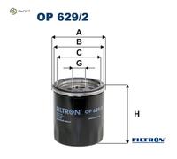 FILTRON OP 629/2 Oil filter