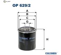 FILTRON OP 629/2 Oil filter