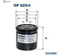 FILTRON OP 629/4 Oil filter