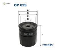 OIL FILTER OP 629 FOR FORD AUSTRALIA MORGAN SKODA 105,120 FORMAN/Forman 130