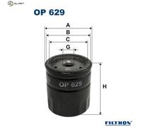 FILTRON OP 629 Oil filter