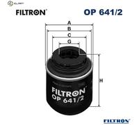 FILTRON OP 641/2 Oil filter