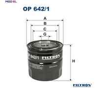 Oil filter Spin-on Filter OP 642/1 FILTRON for RENAULT BRANSON