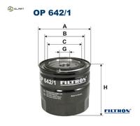 OIL FILTER OP 642/1 FOR RENAULT MASTER/Bus/Platform/Chassis/Van 25 LAGUNA 18 21