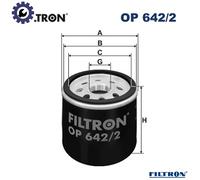 FILTRON OP 642/2 Oil filter