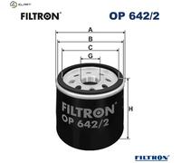 FILTRON OP 642/2 Oil filter