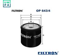 OIL FILTER OP 643/4 FOR RENAULT MEGANE/Scénic/VAN/III/Combi/Van/Hatchback/CC