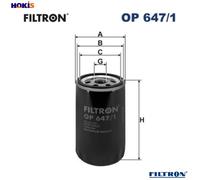 FILTRON OP 647/1 Oil filter