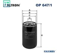 FILTRON OP 647/1 Oil filter