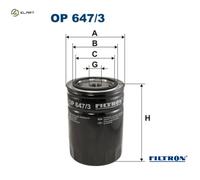 FILTRON OP 647/3 Oil filter